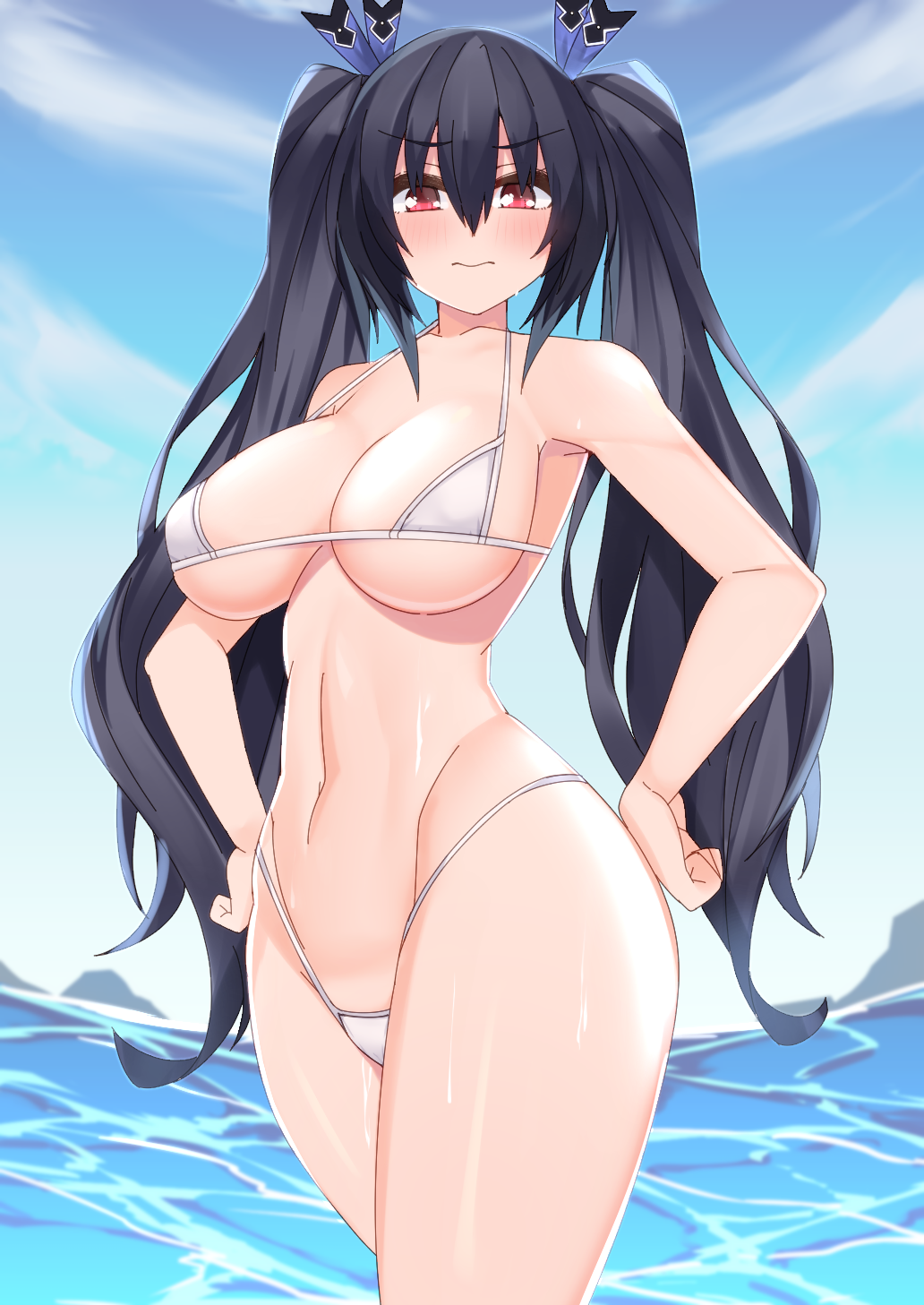 Noire (Neptunia (Series)) Rule 34 Image