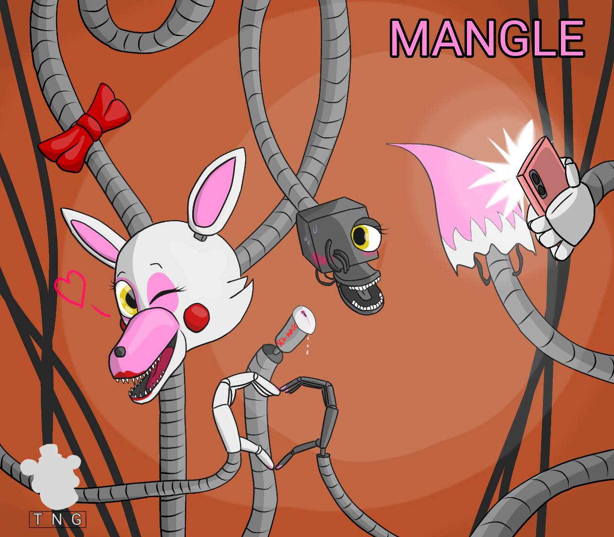 Mangle (Fnaf) Rule 34 Image