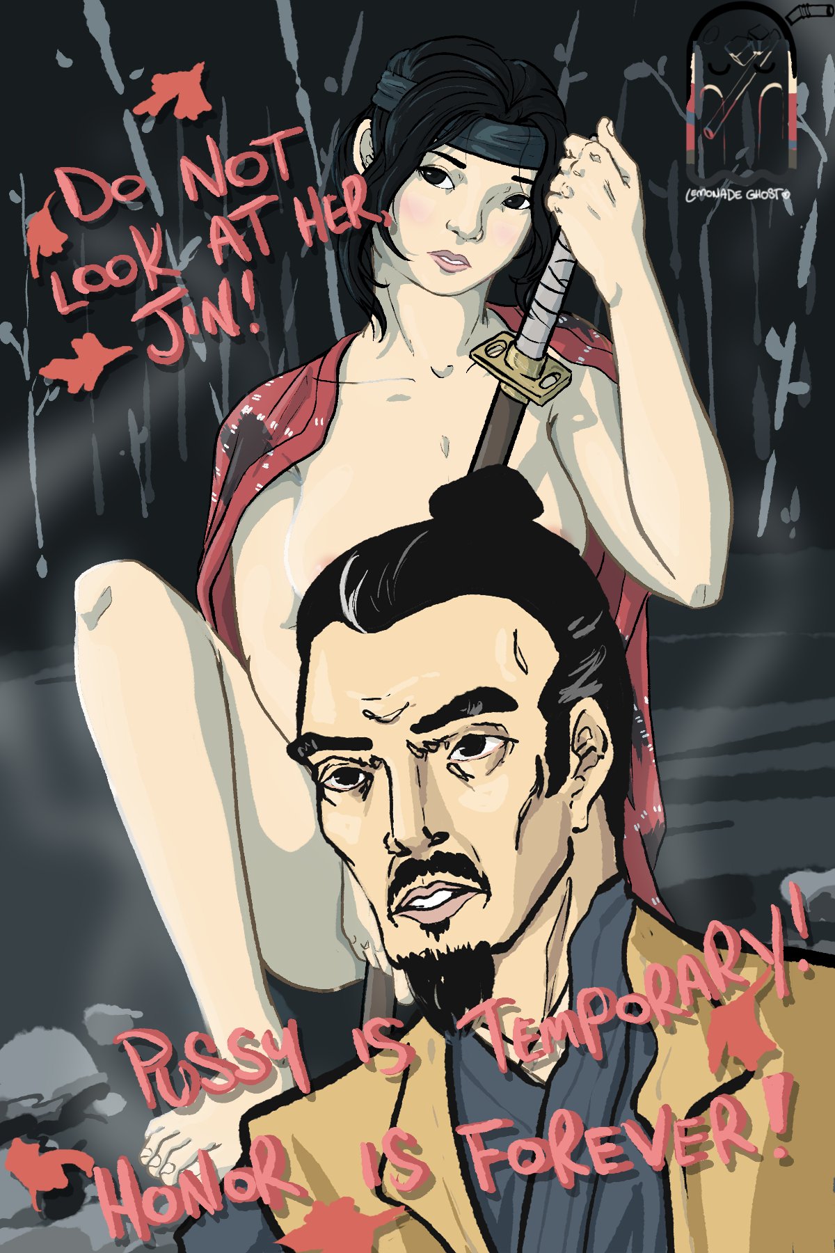Yuna (Ghost Of Tsushima) Rule 34 Image