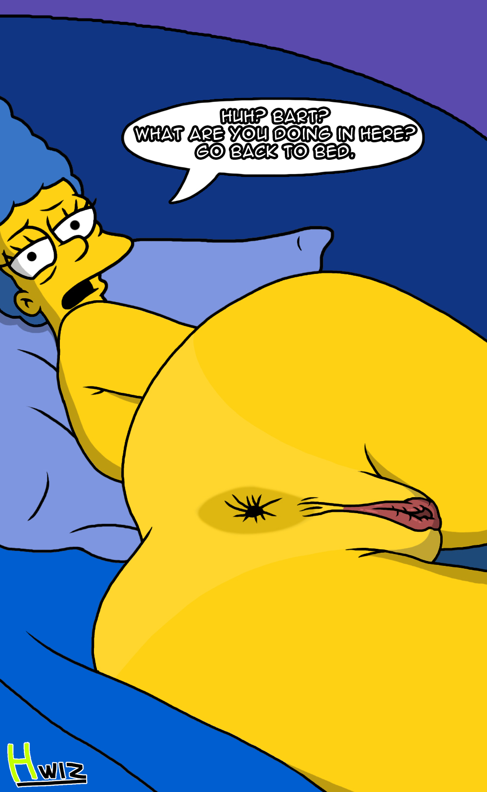 Marge Simpson (The Simpsons) Rule 34 Image