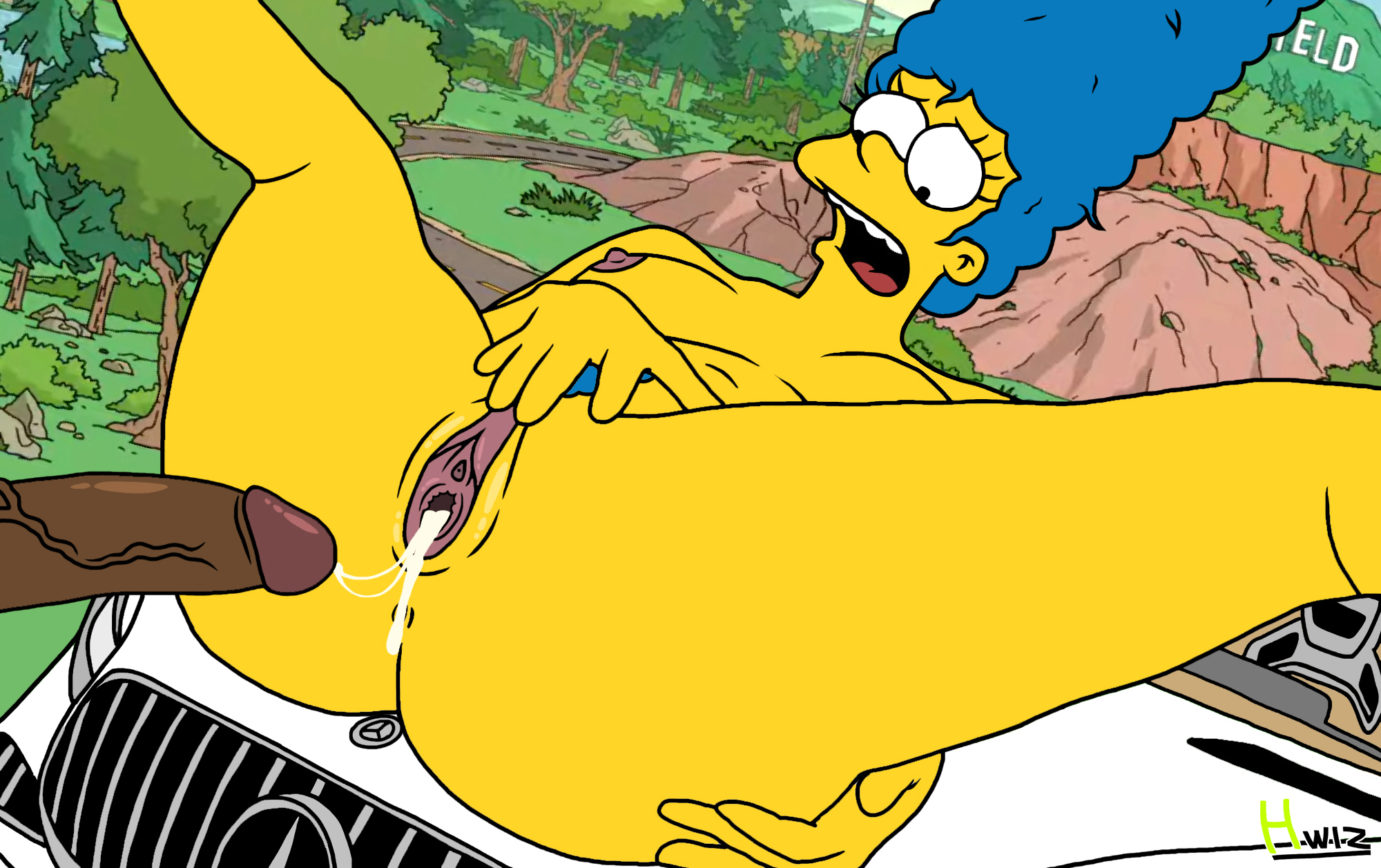 Marge Simpson (The Simpsons) Rule 34 Image