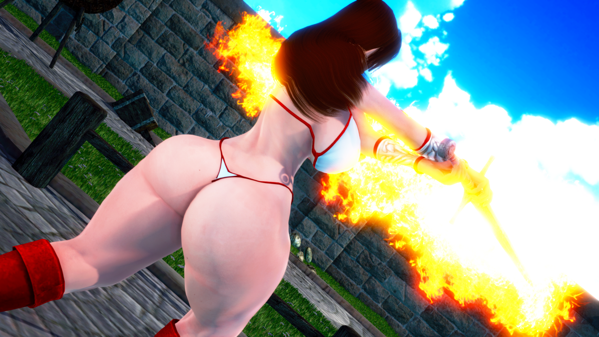 Tyris Flare (Golden Axe) Rule 34 Image