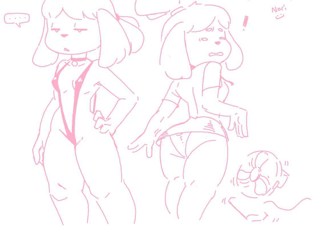 Isabelle (Animal Crossing) Rule 34 Image