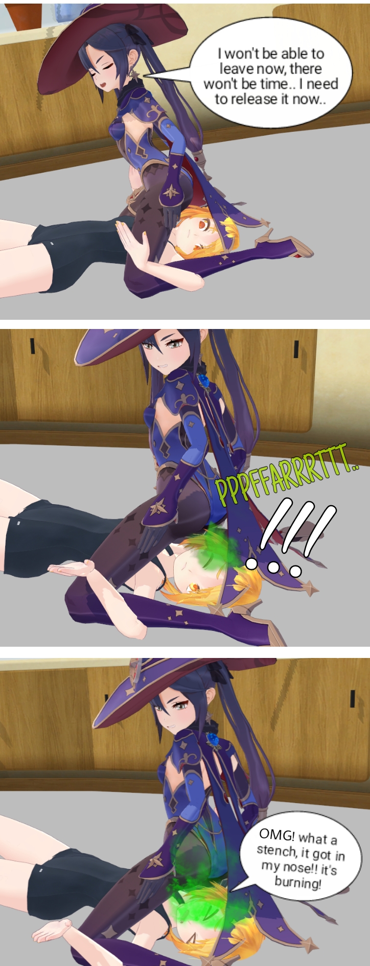Mona (Genshin Impact) Rule 34 Image