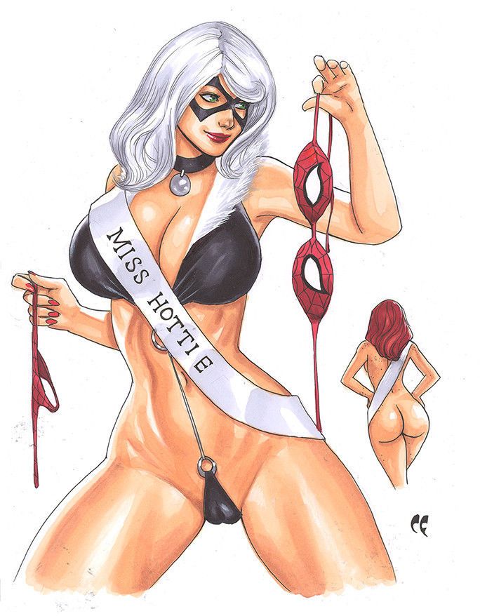 Black Cat (Marvel) Rule 34 Image