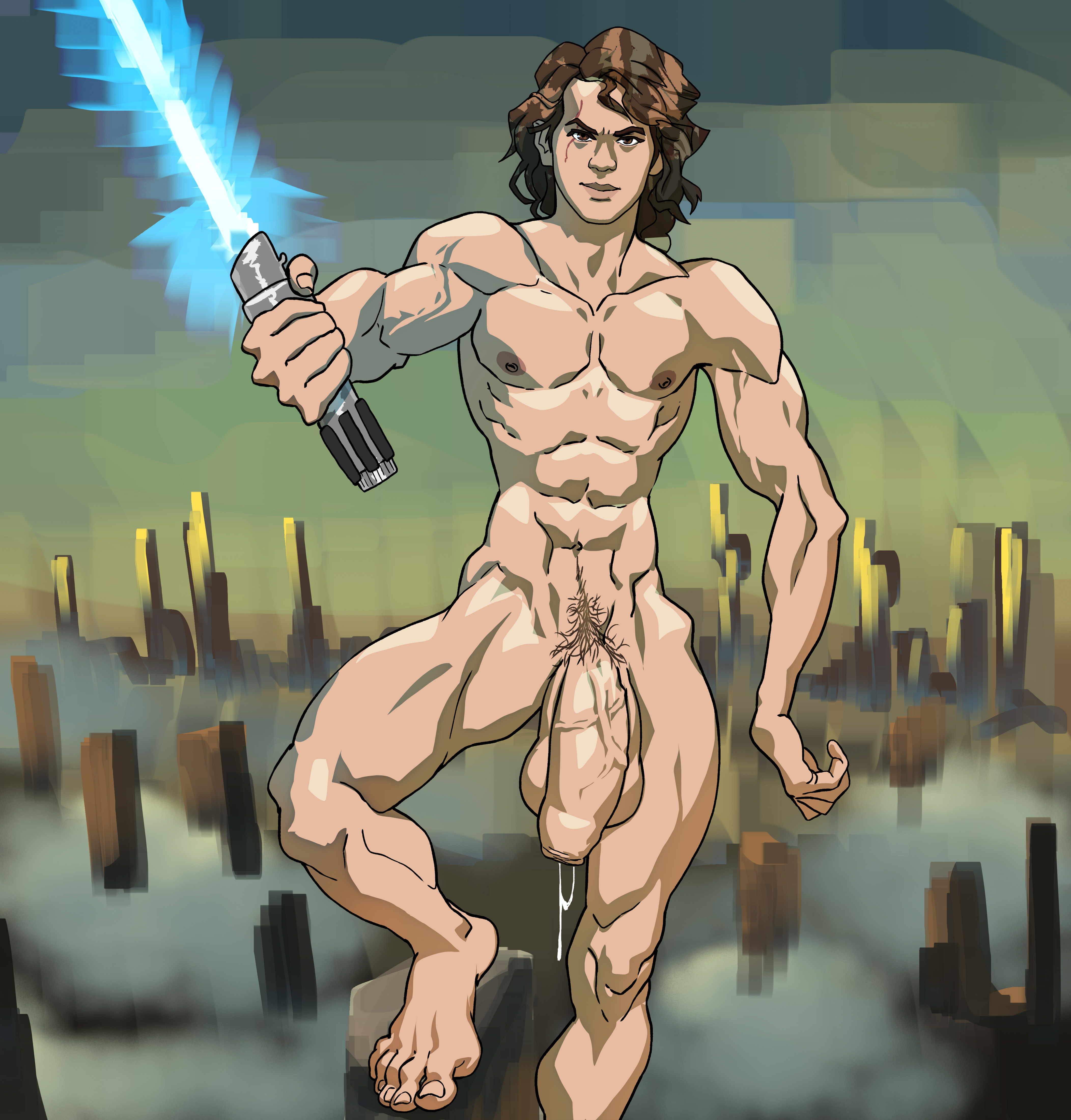 Anakin Skywalker (Star Wars) Rule 34 Image
