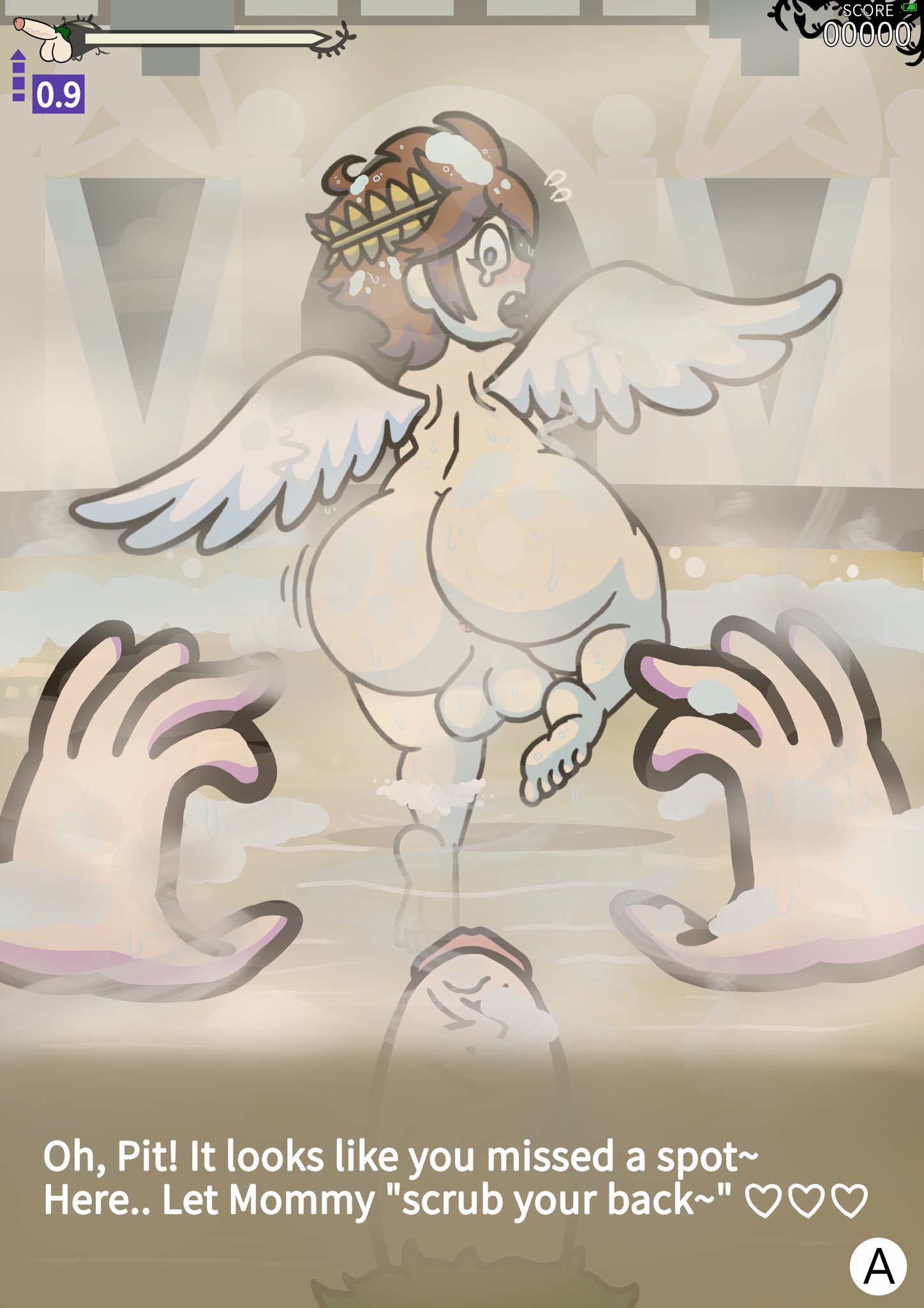Palutena (Kid Icarus) Rule 34 Image