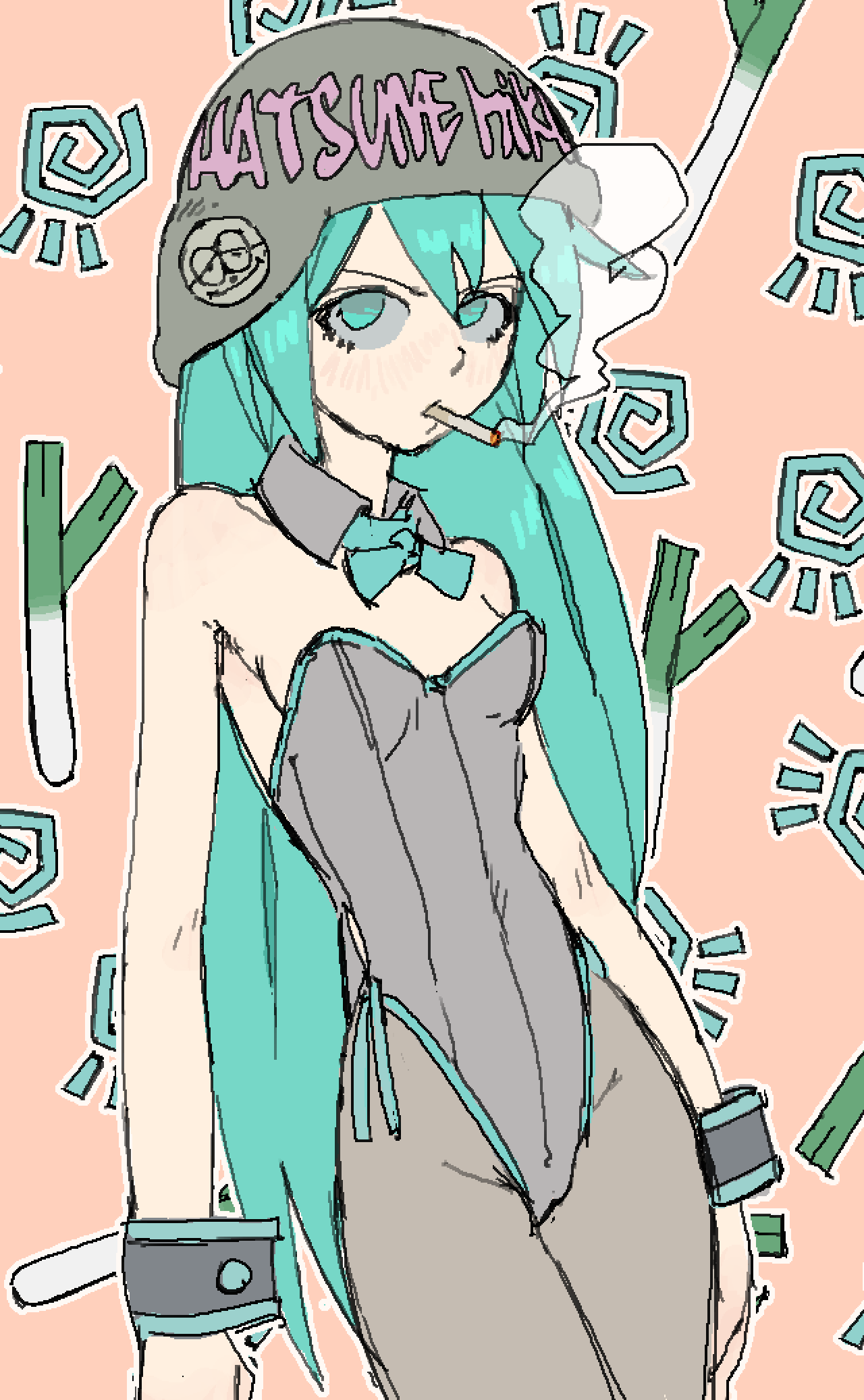 Hatsune Miku (Vocaloid) Rule 34 Image