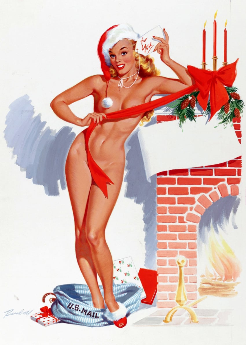 Pinup Girl (Christmas) Rule 34 Image