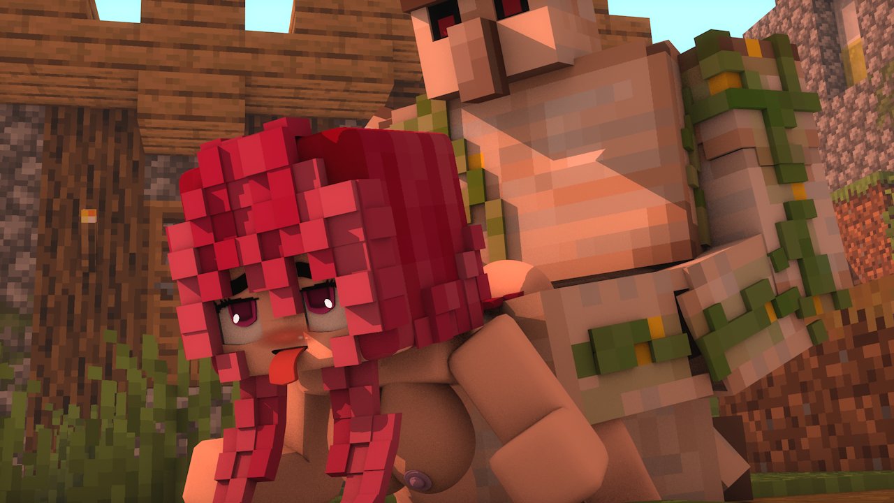 Iron Golem (Minecraft) Rule 34 Image