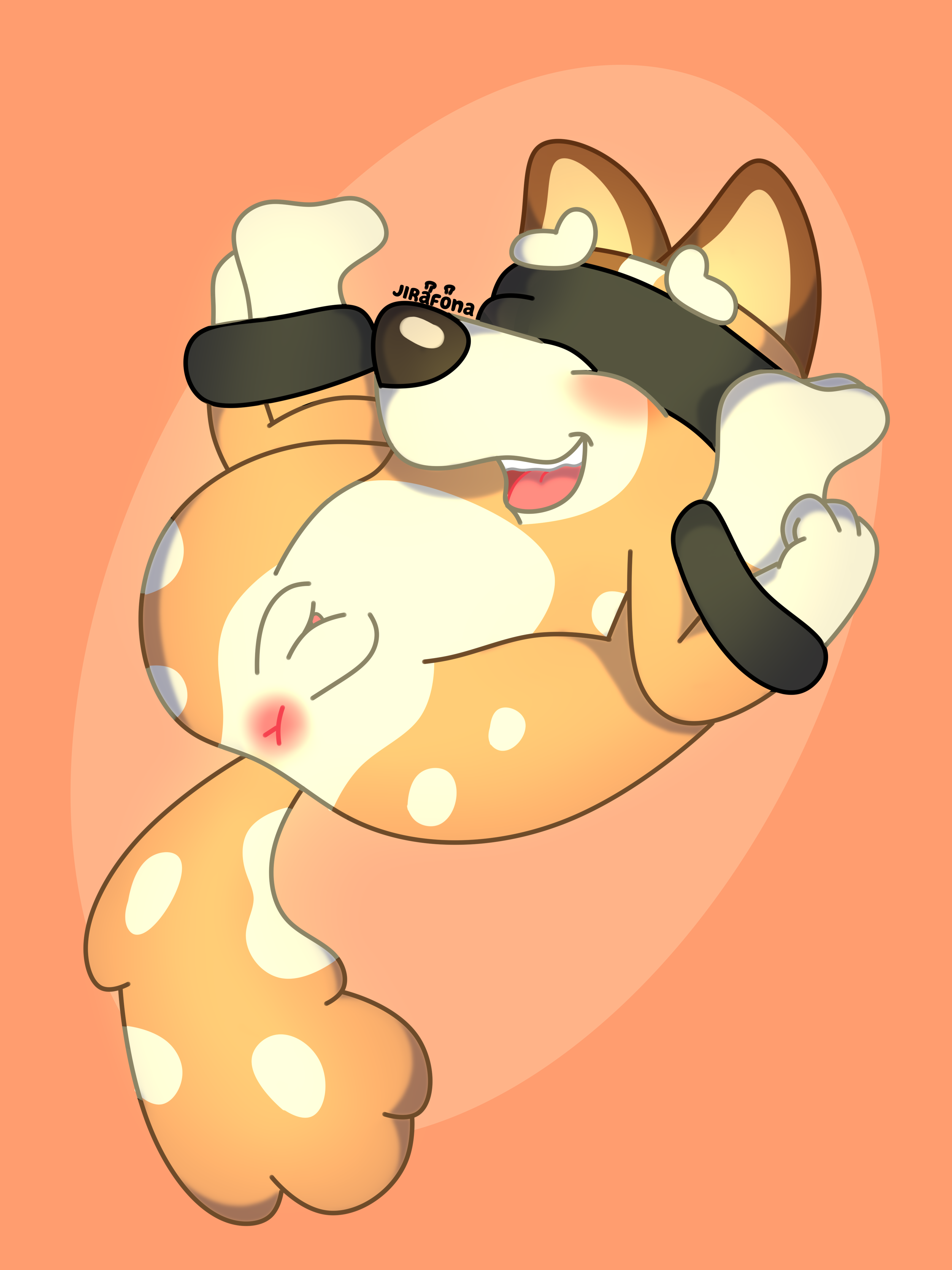Chilli Heeler (Bluey (Series)) Rule 34 Image