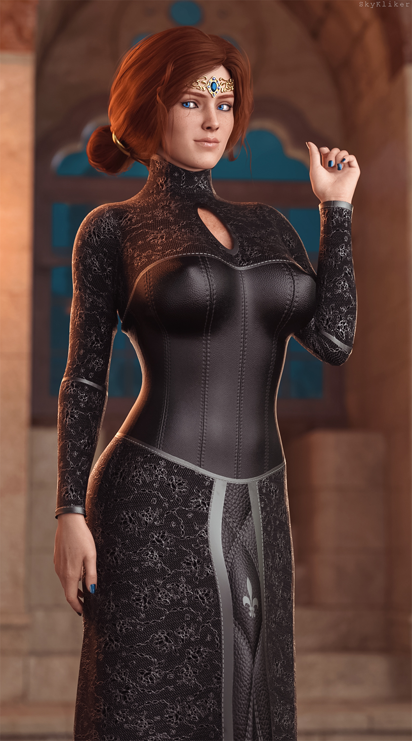 Triss Merigold (The Witcher (Series)) Rule 34 Image