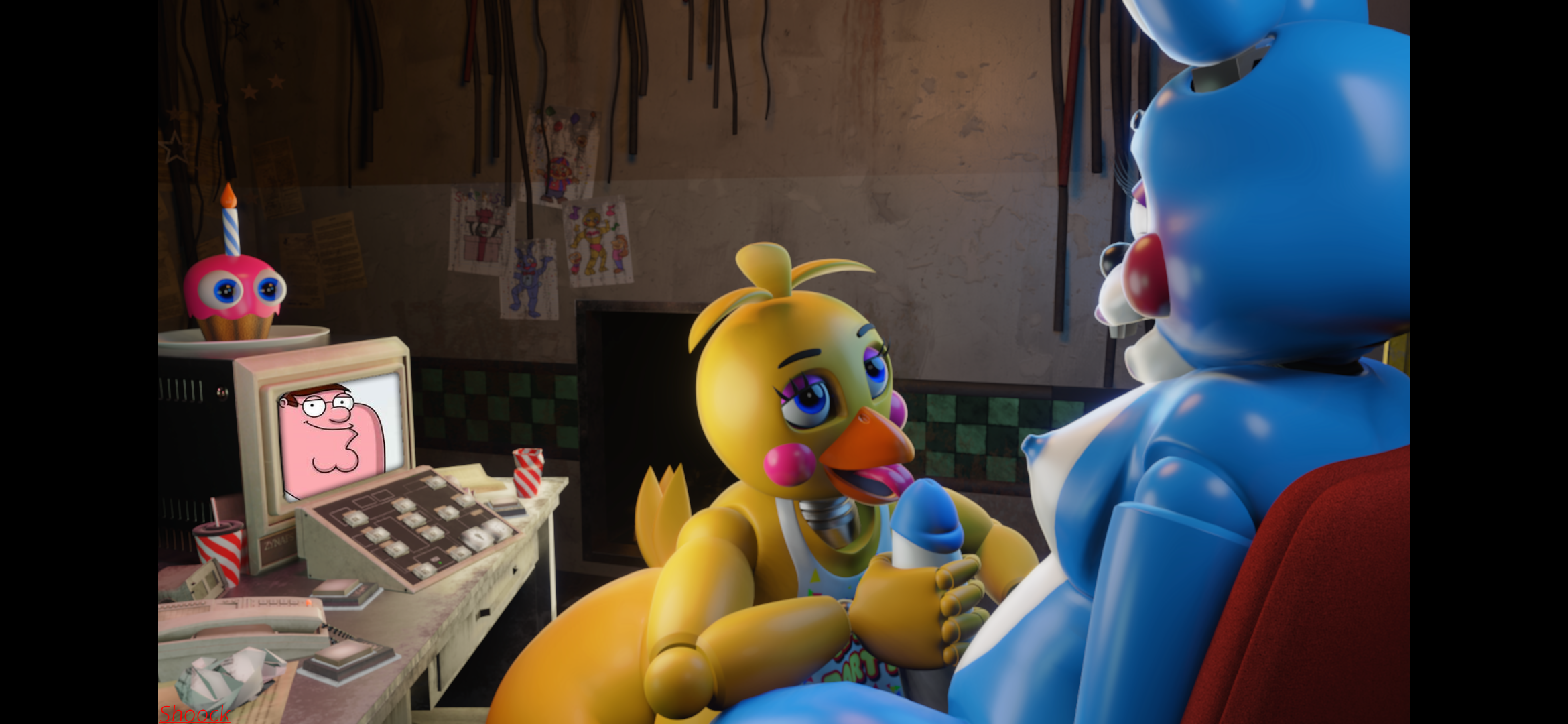 Cupcake (Fnaf) Rule 34 Image