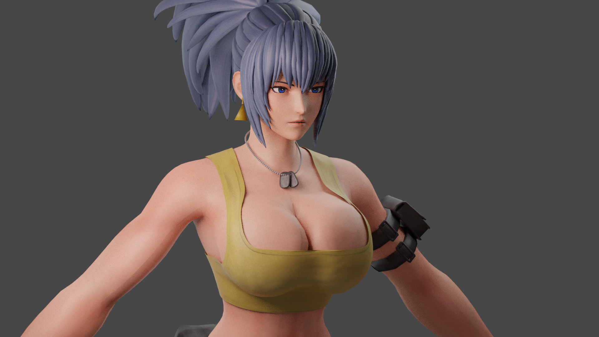 Leona Heidern (Ikari Warriors) Rule 34 Image