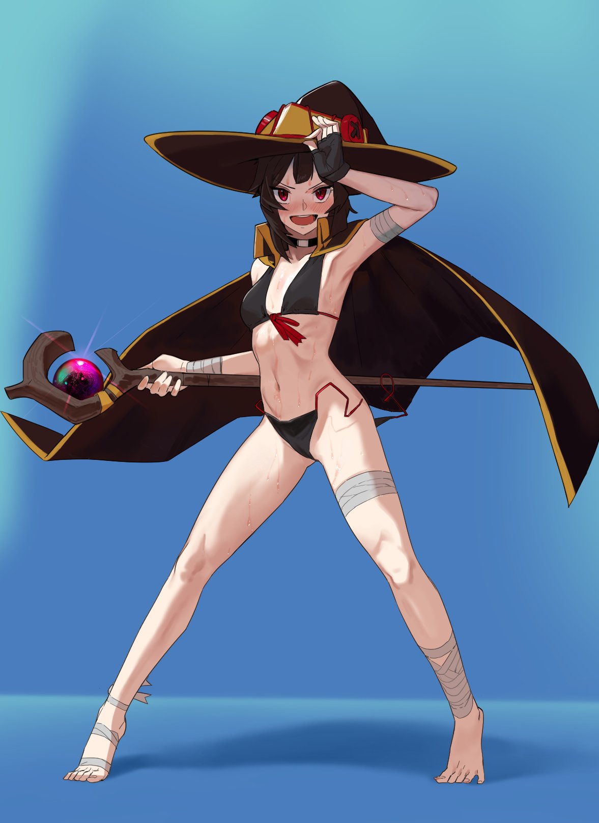 Megumin (Kono Subarashii Sekai Ni Shukufuku Wo!) Rule 34 Image
