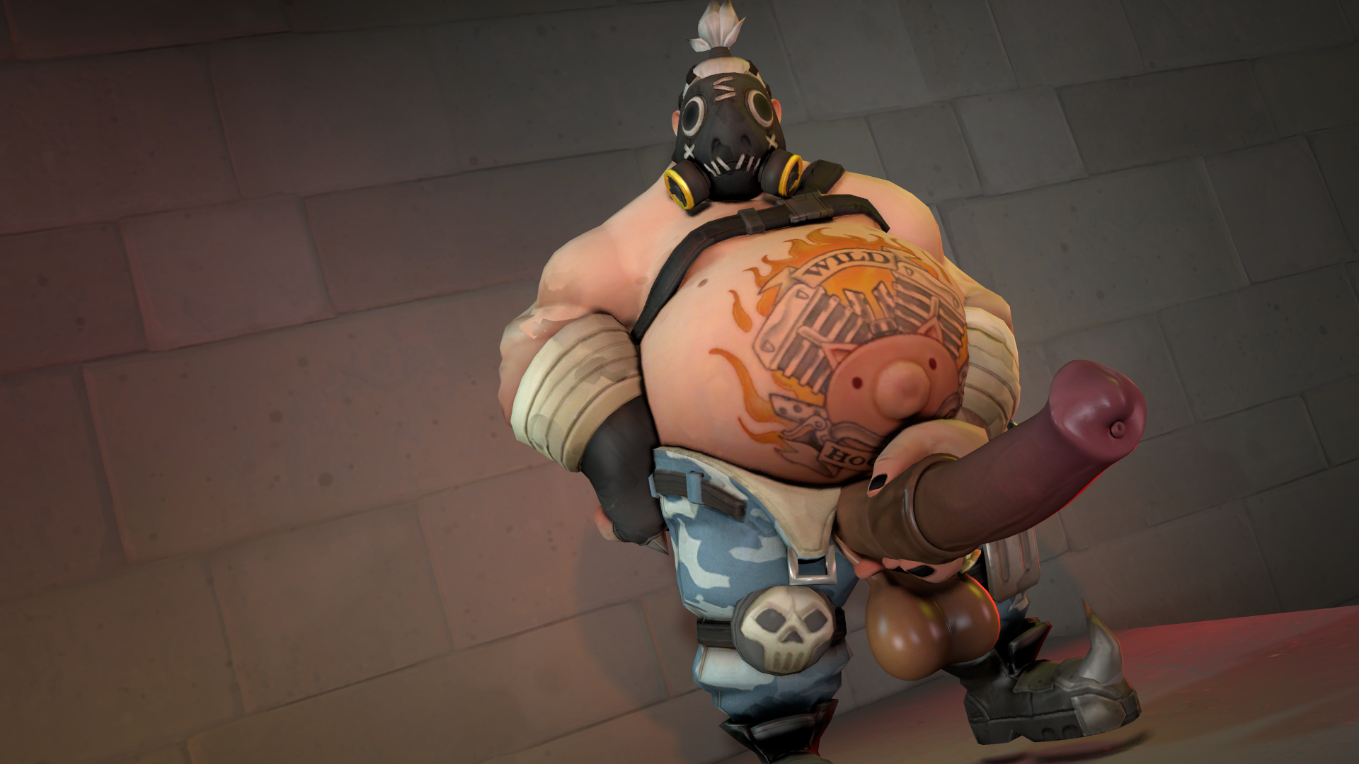 Roadhog (Lavenchie) Rule 34 Image