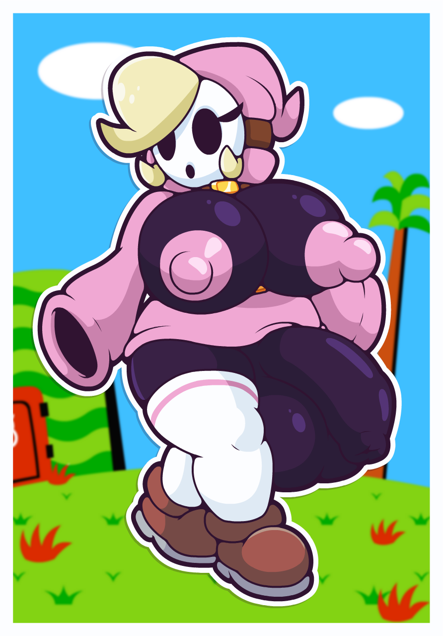 Shy Gal (Mario (Series)) Rule 34 Image