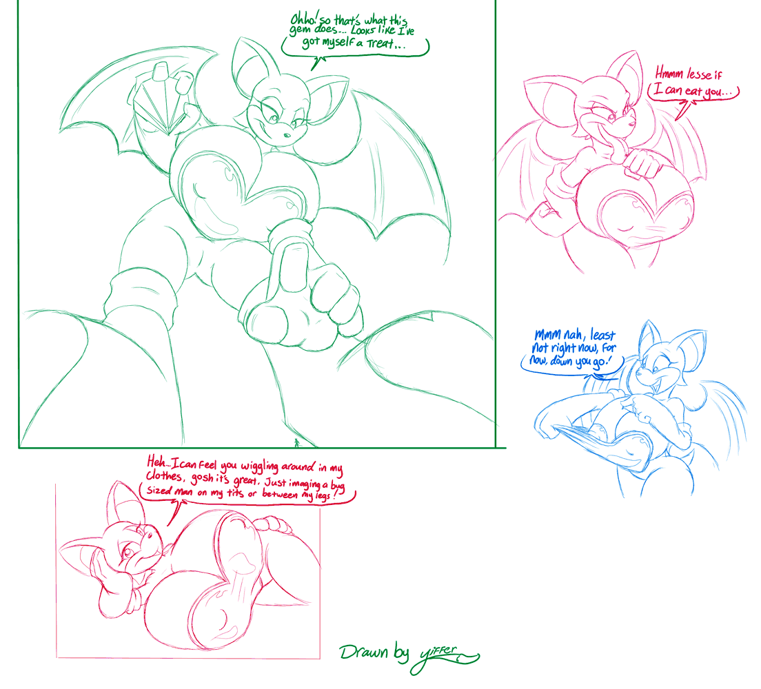 Rouge The Bat (Sega) Rule 34 Image