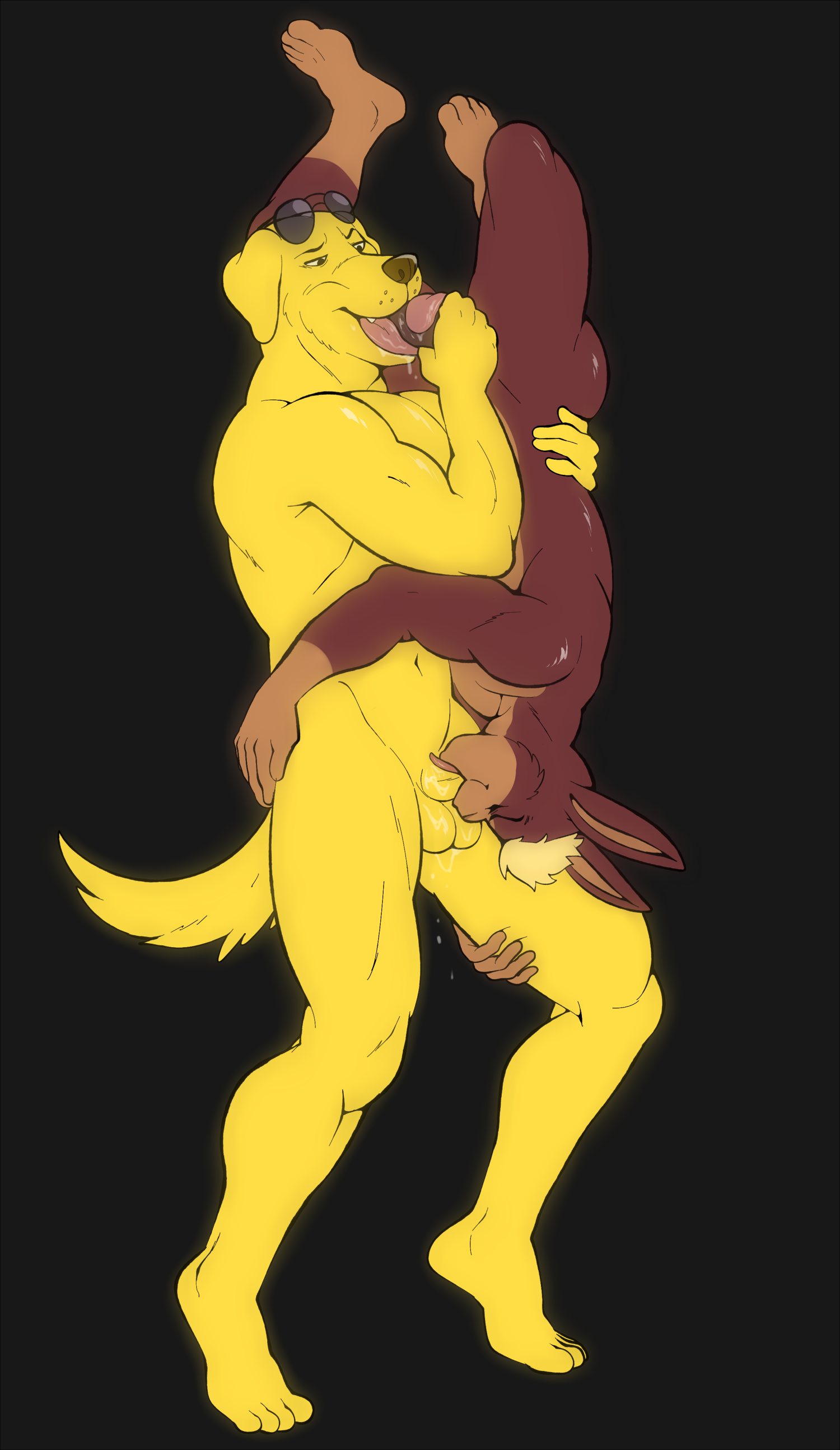 Mr. Peanutbutter (Bojack Horseman) Rule 34 Image