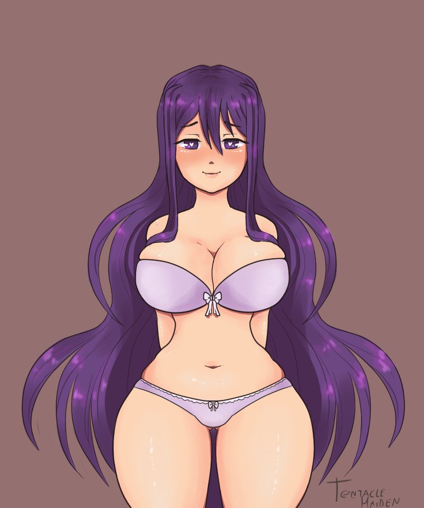Yuri (Doki Doki Literature Club) Rule 34 Image