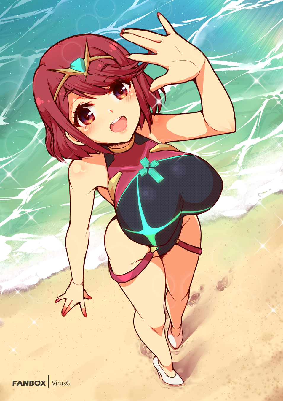 Pyra (Xenoblade Chronicles (Series)) Rule 34 Image