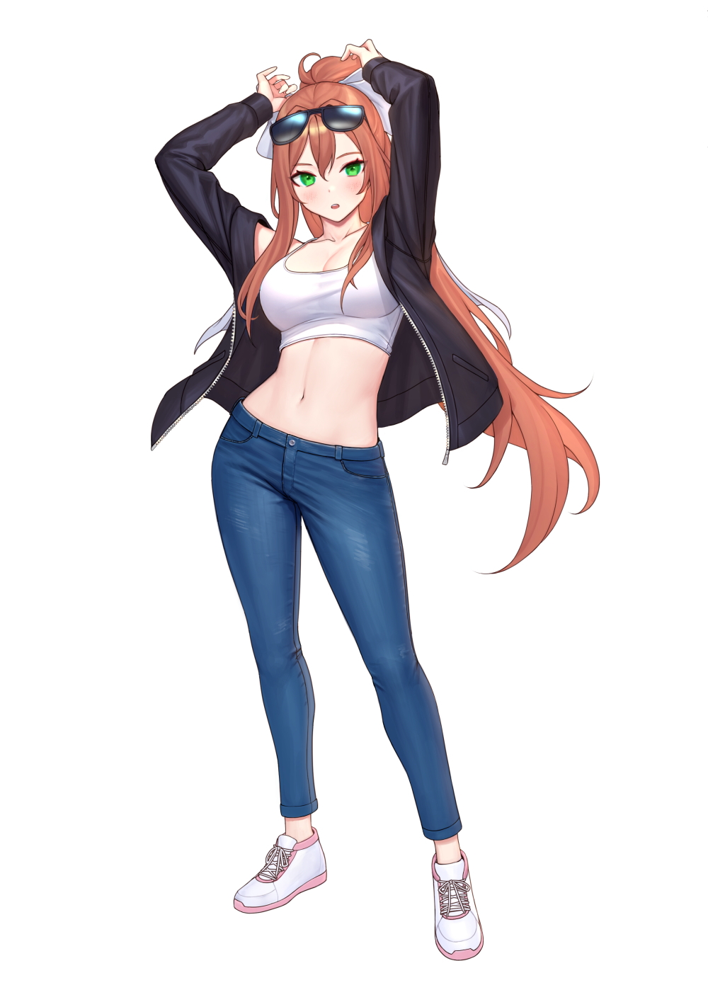 Monika (Doki Doki Literature Club) Rule 34 Image