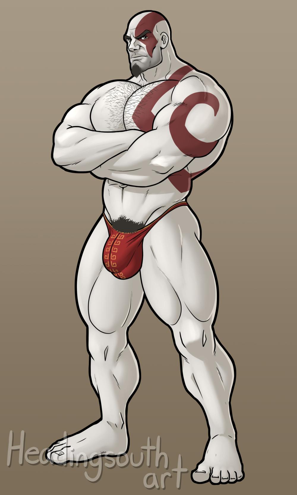 Kratos (God Of War) Rule 34 Image