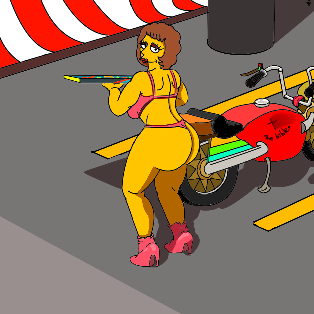 Maude Flanders (20th Century Studios) Rule 34 Image