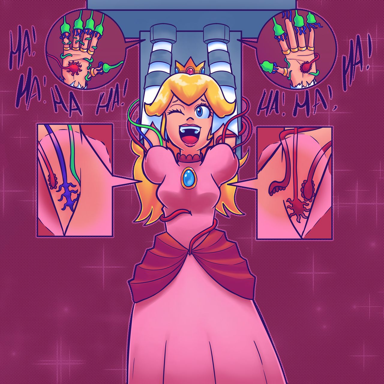Princess Peach (Mario (Series)) Rule 34 Image