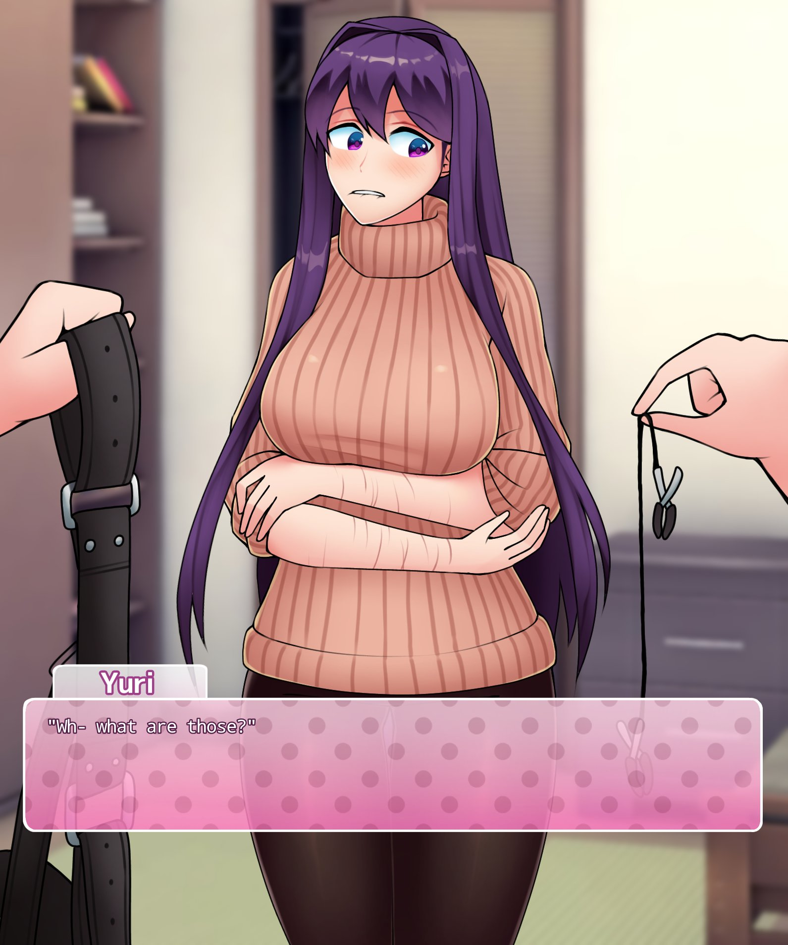 Yuri (Doki Doki Literature Club) Rule 34 Image