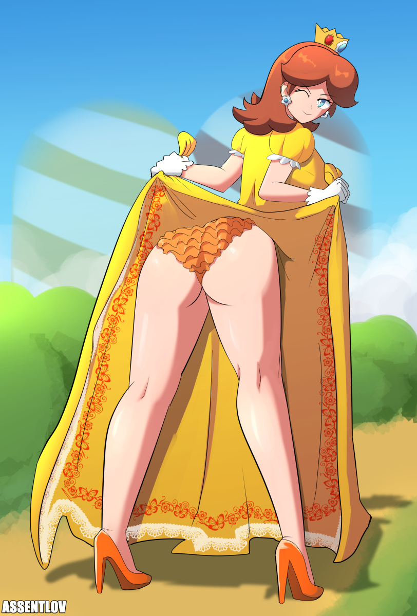 Princess Daisy (Mario (Series)) Rule 34 Image