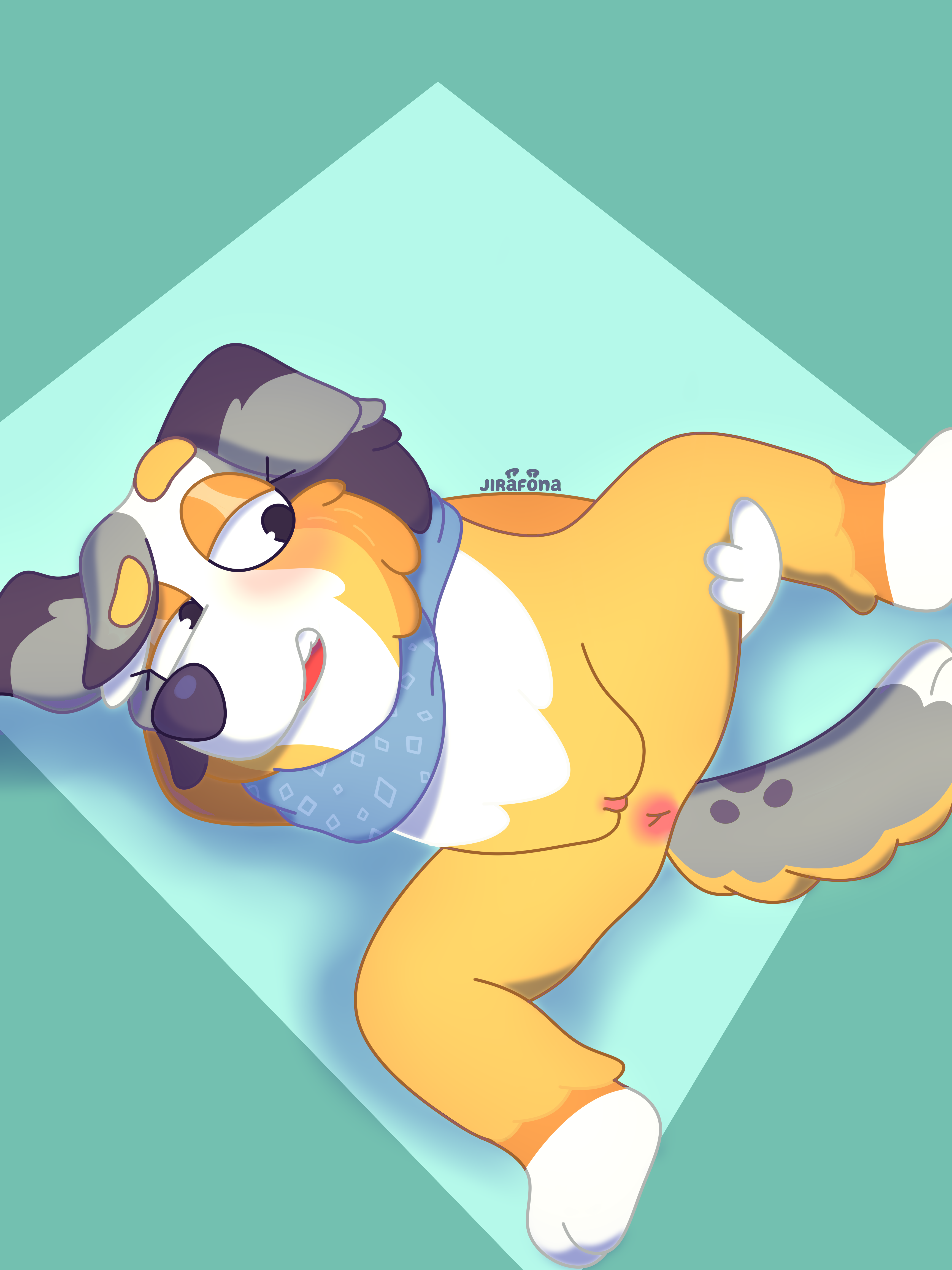 Calypso (Bluey) Rule 34 Image