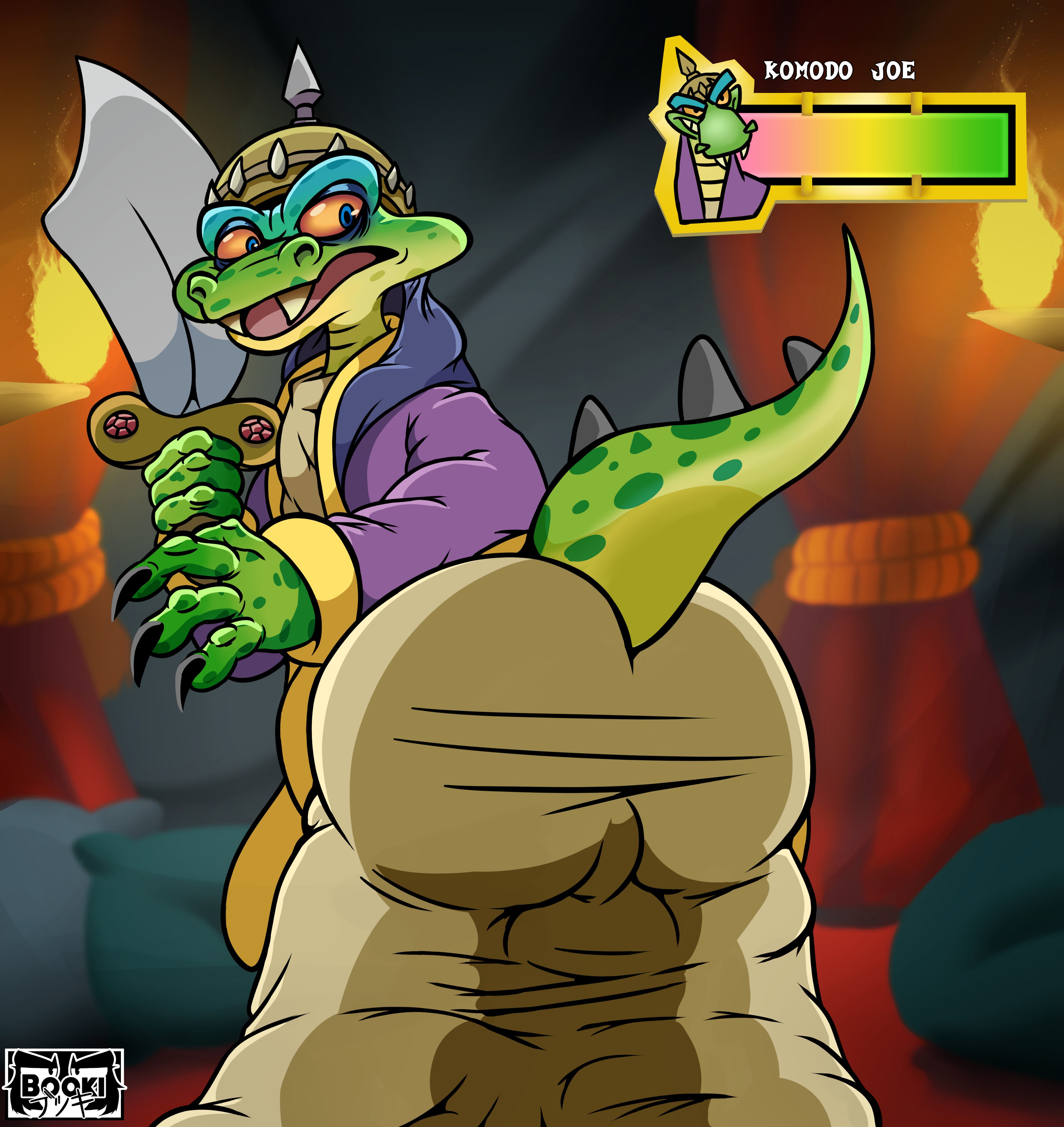 Komodo Joe (Crash (Series)) Rule 34 Image