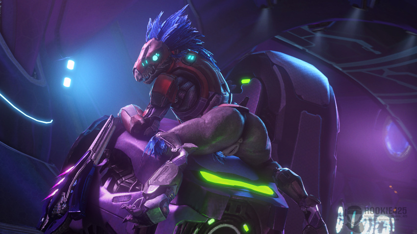 Female Kig-Yar (Halo (Series)) Rule 34 Image
