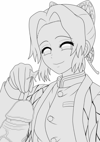 Kochou Shinobu (Kimetsu No Yaiba) Rule 34 Image