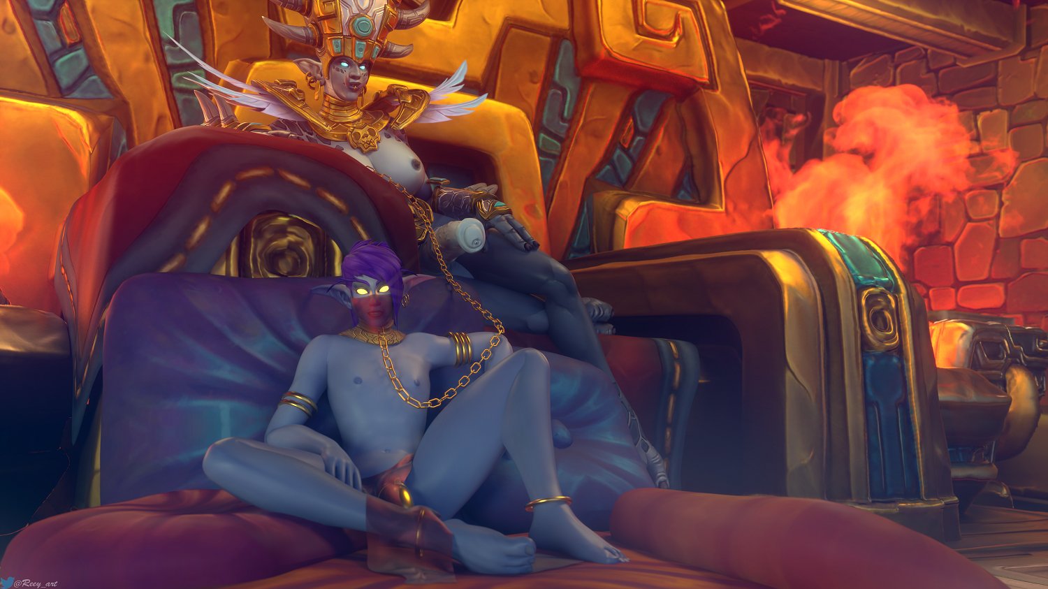Night Elf (World Of Warcraft) Rule 34 Image