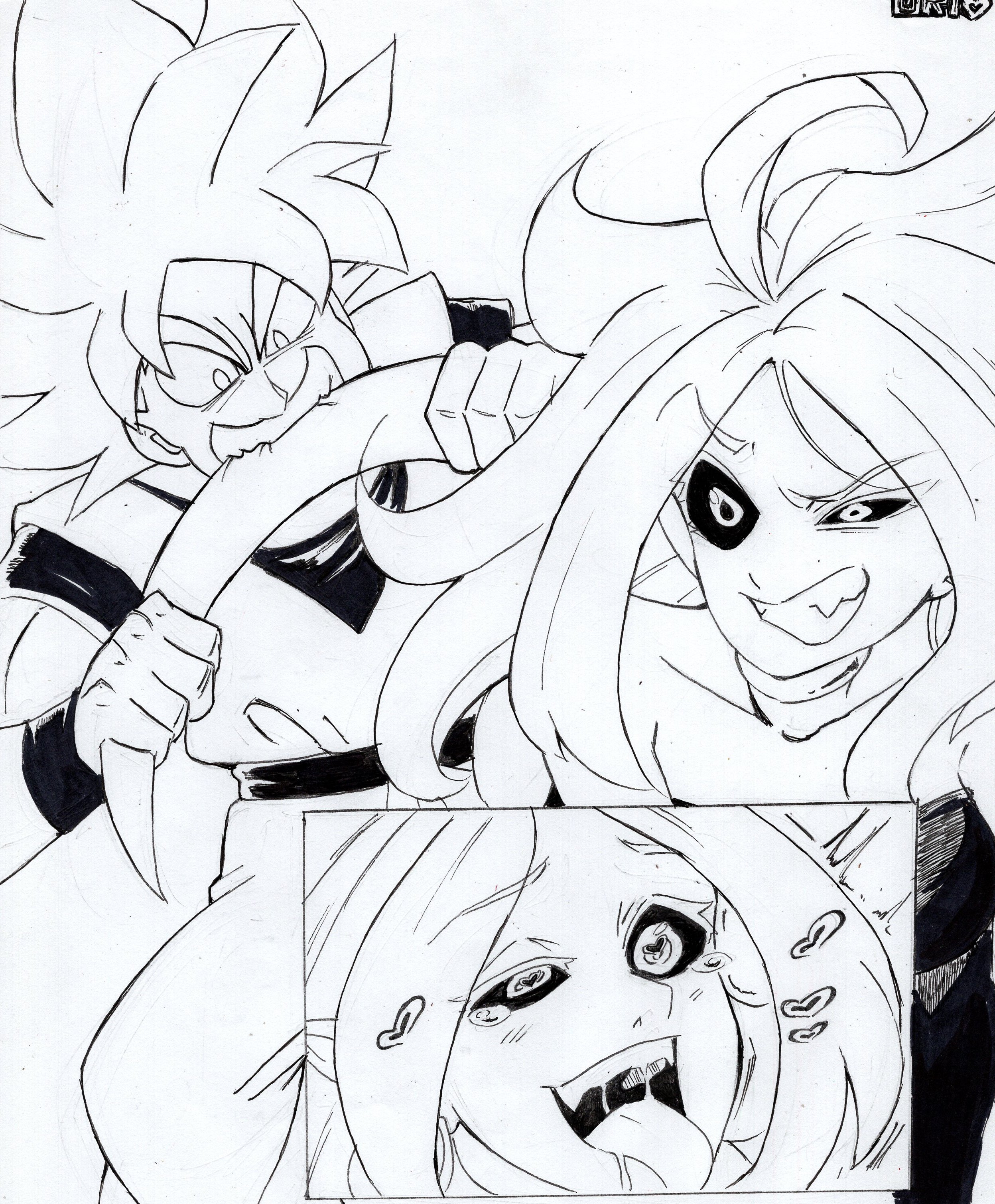 Android 21 (Dragon Ball) Rule 34 Image