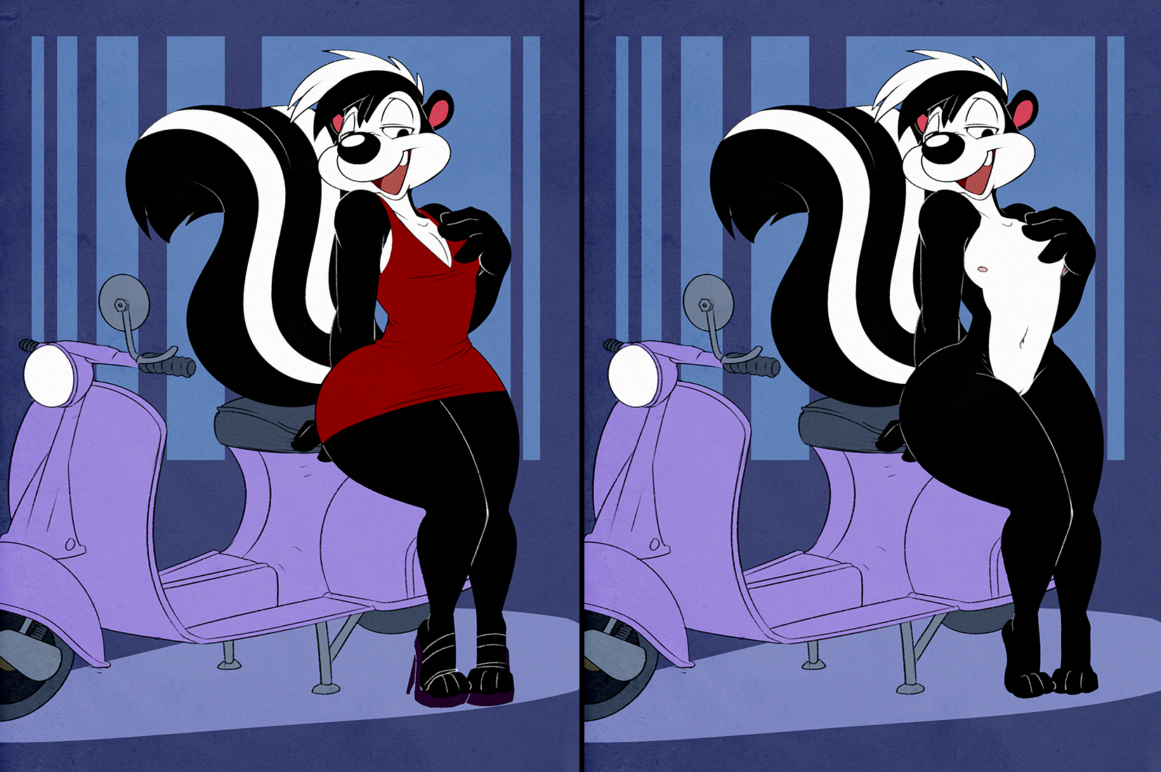 Pepe Le Pew (Looney Tunes) Rule 34 Image