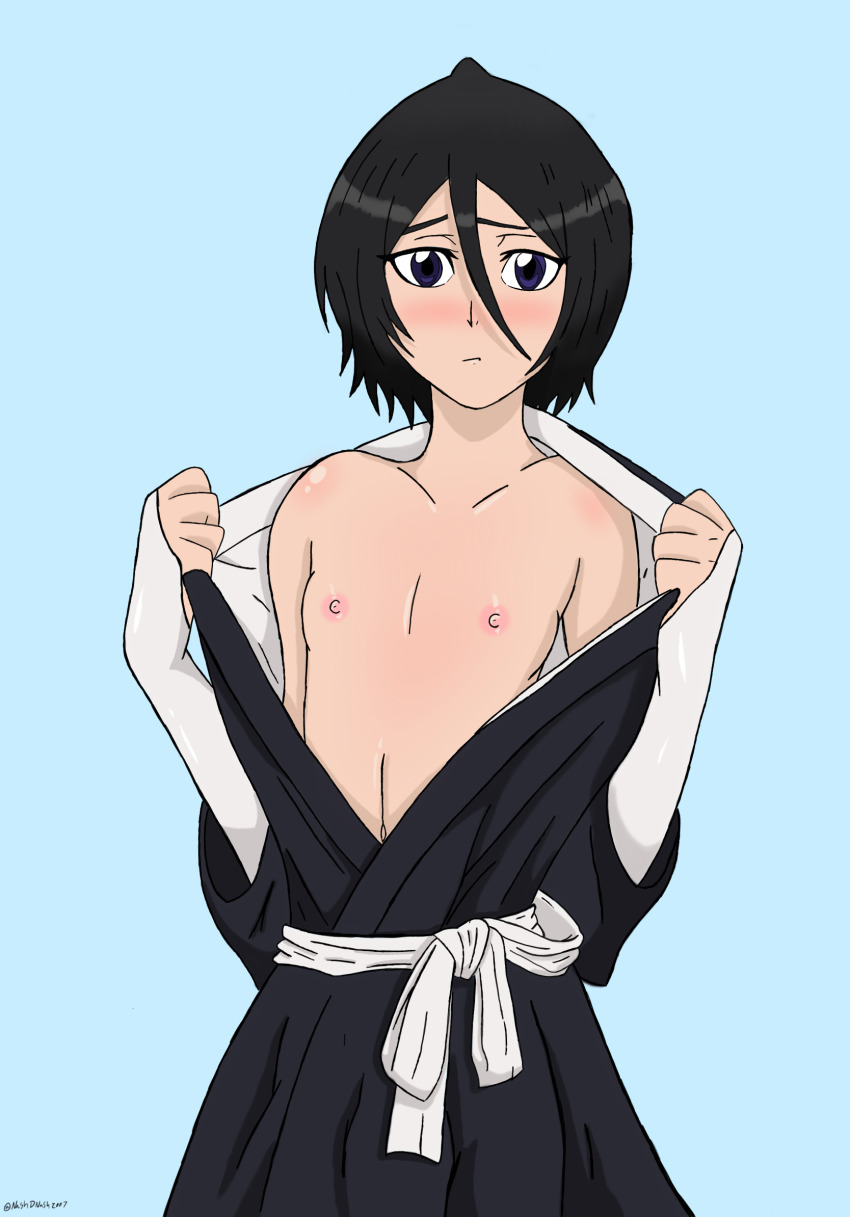 Kuchiki Rukia (Bleach) Rule 34 Image