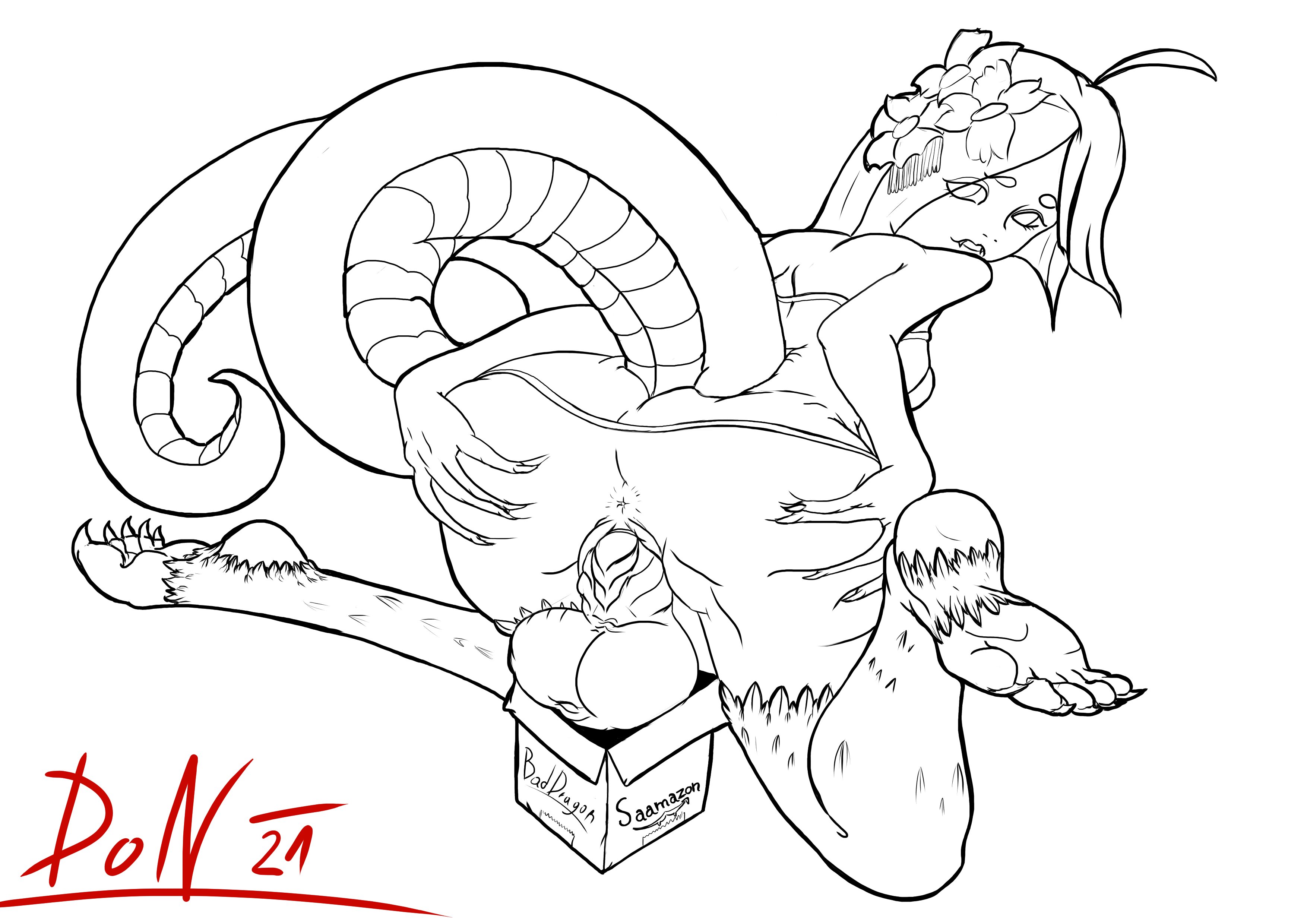Saavlewd (Bad Dragon) Rule 34 Image