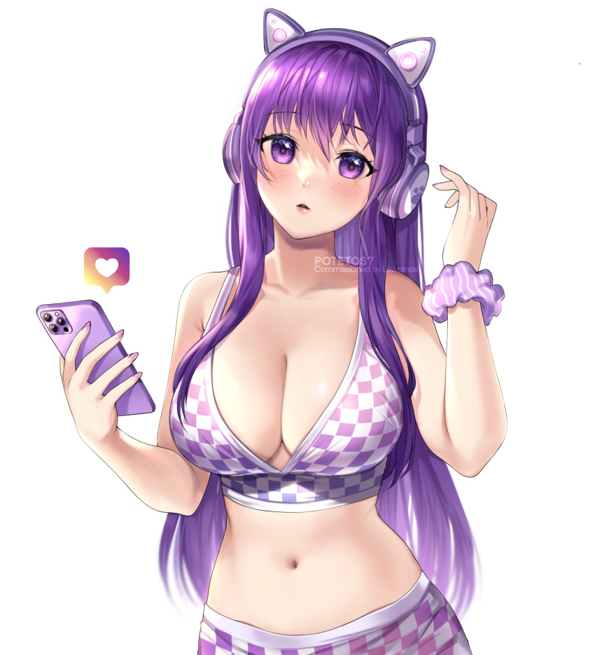 Yuri (Doki Doki Literature Club) Rule 34 Image