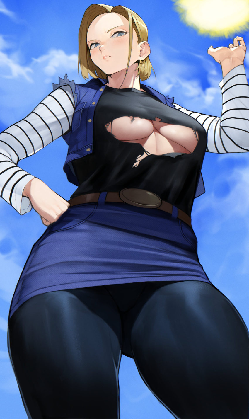 Android 18 (Dragon Ball) Rule 34 Image