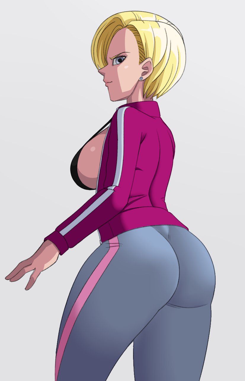 Android 18 (Dragon Ball) Rule 34 Image