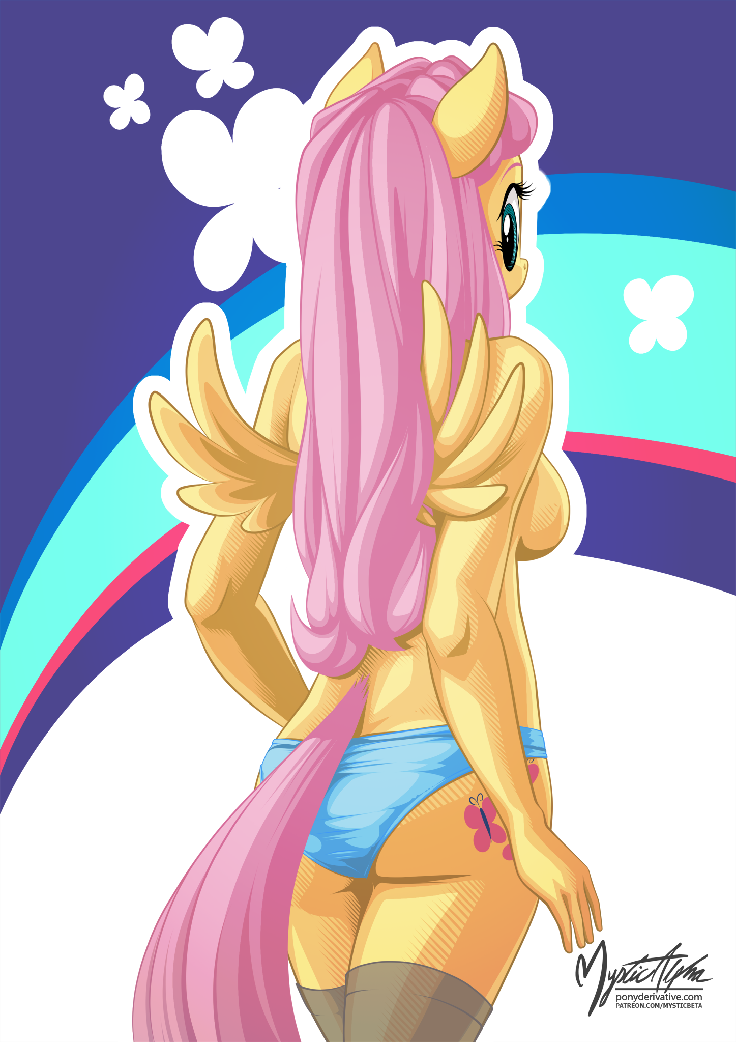 Fluttershy (Mlp) Rule 34 Image