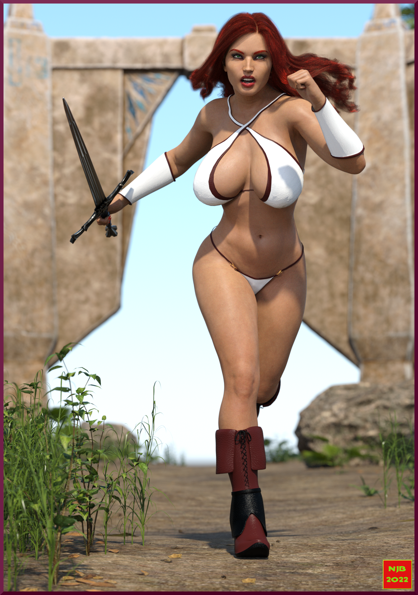 Tyris Flare (Golden Axe) Rule 34 Image