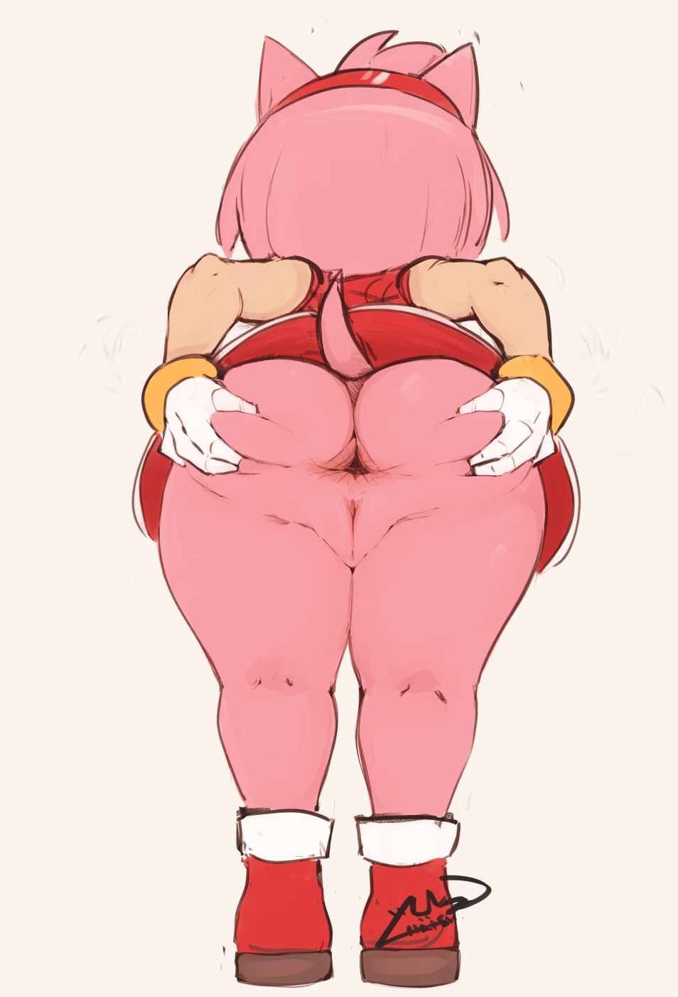 Amy Rose (Sega) Rule 34 Image