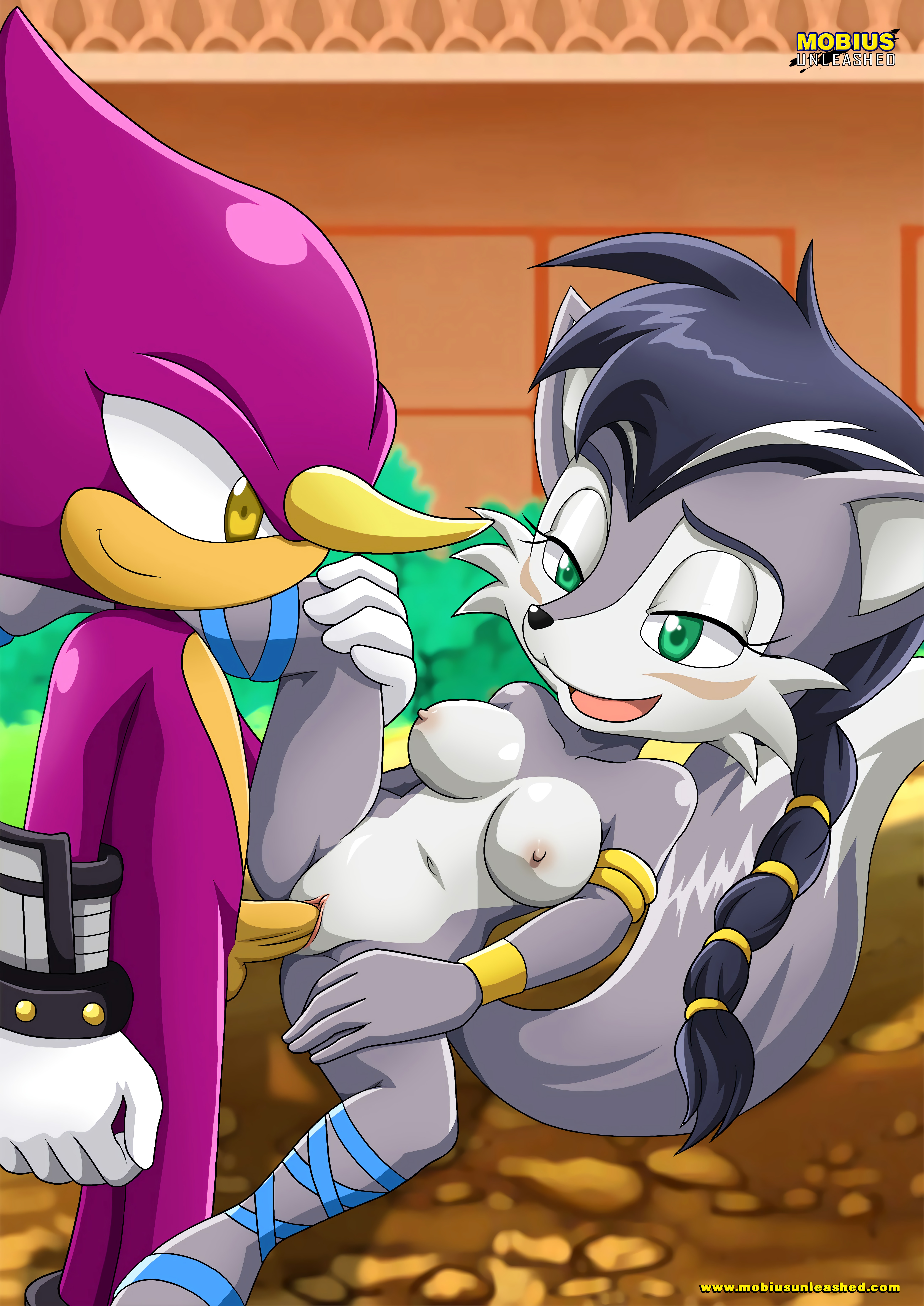 Espio The Chameleon (Archie Comics) Rule 34 Image