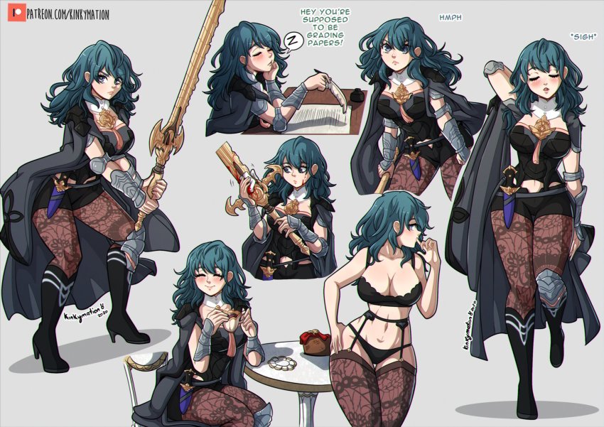 Female Byleth (Fire Emblem) Rule 34 Image