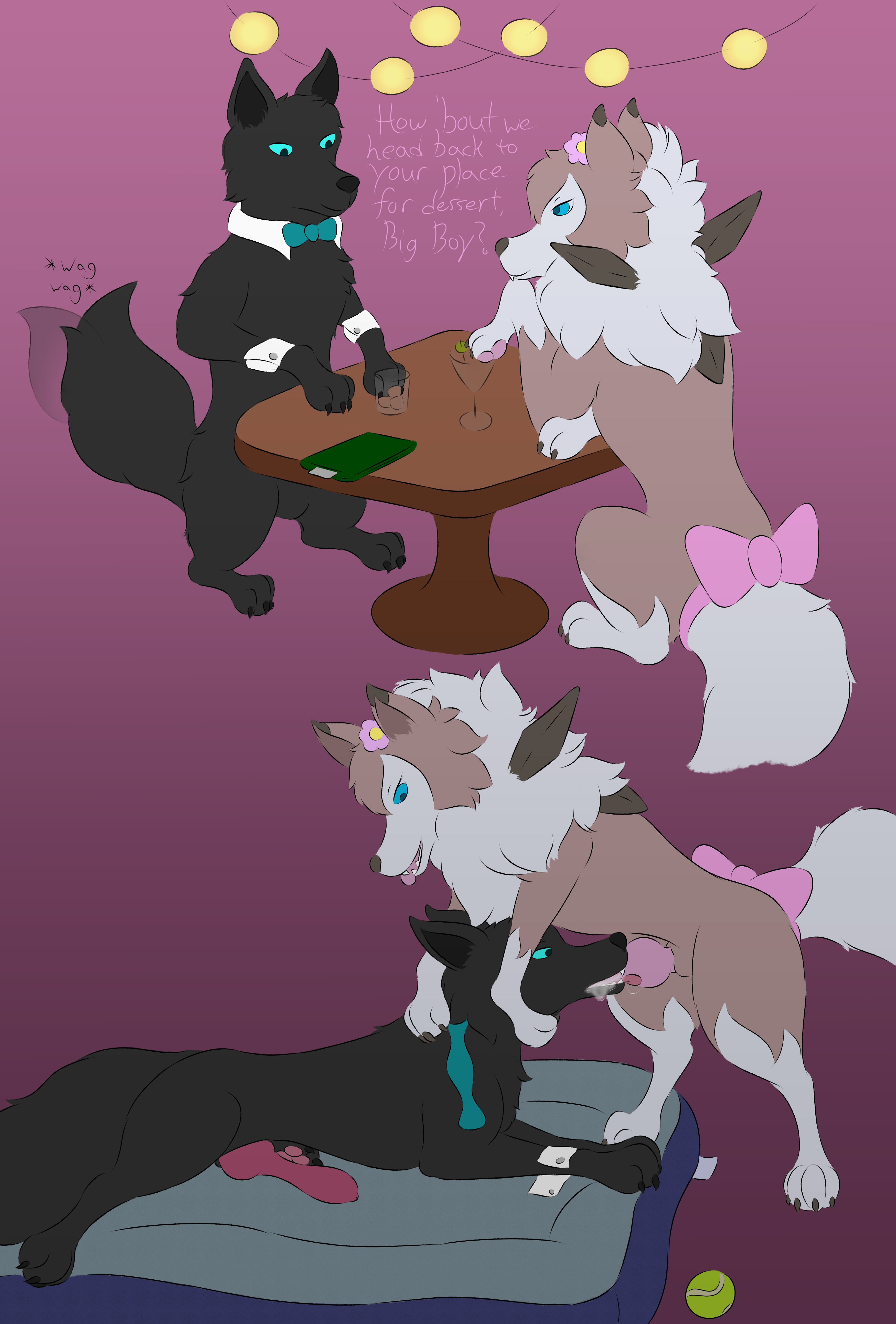 Lycanroc (Amarok Black (Character)) Rule 34 Image