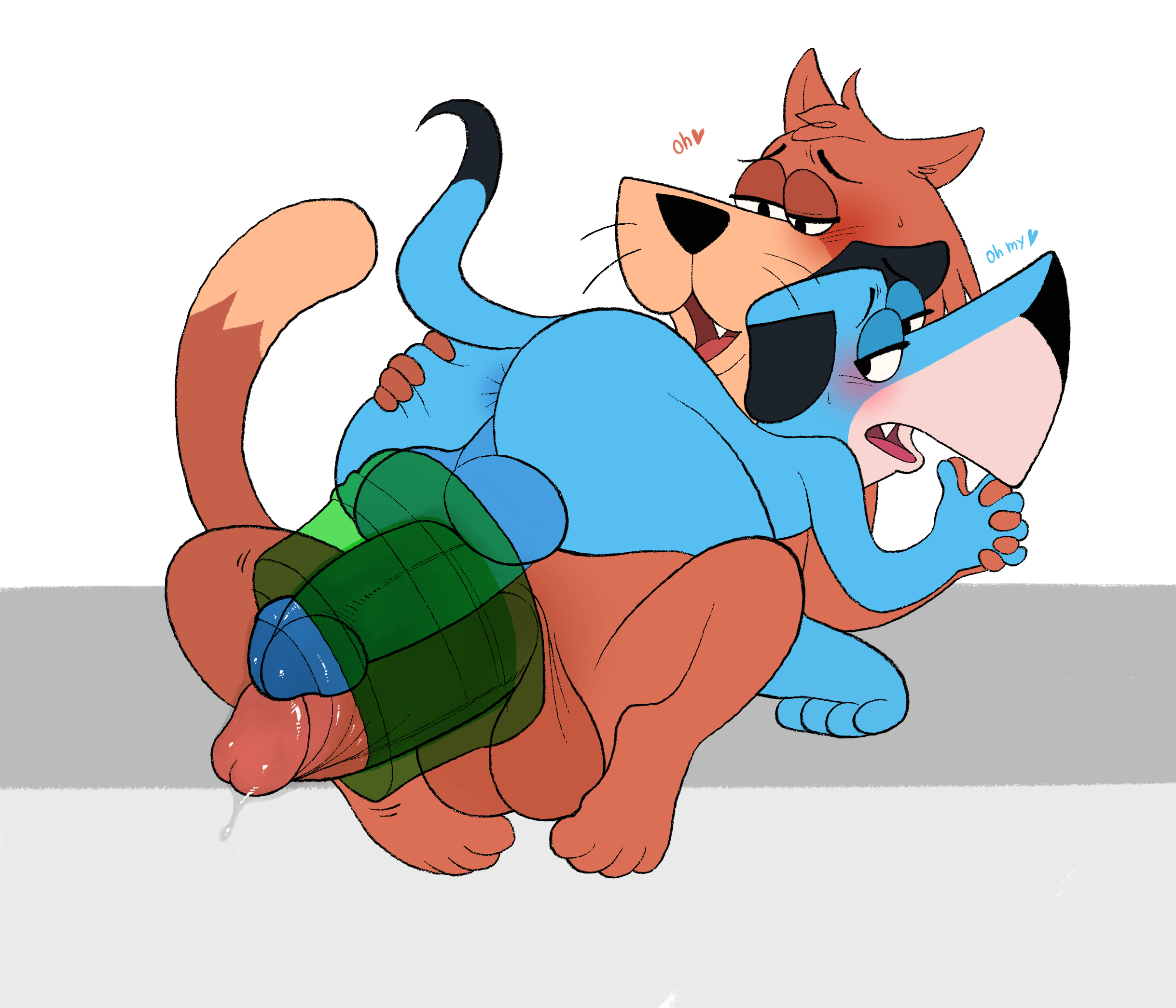 Huckleberry Hound (Hanna-Barbera) Rule 34 Image